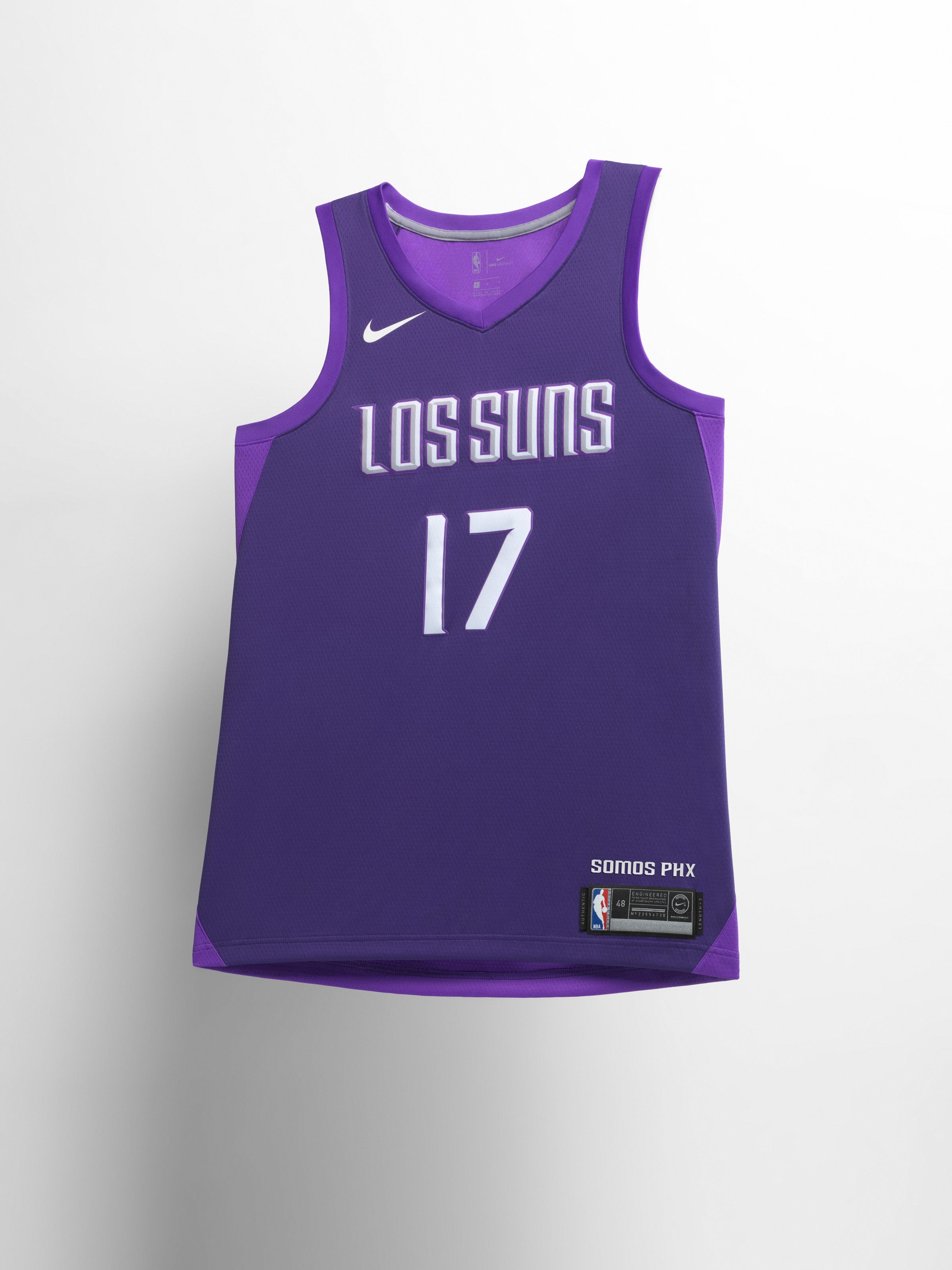 suns jersey numbers